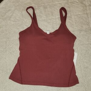 lululemon athletica Burgundy Tank Top